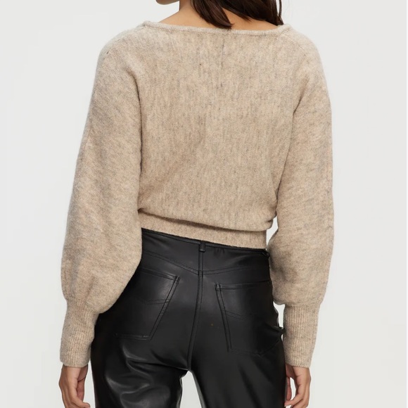NWT Kuwalla Tee Knit Wrap Sweater - Picture 4 of 4